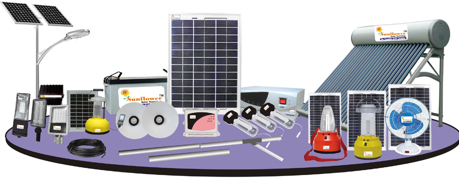 Wide Range of Solar Products